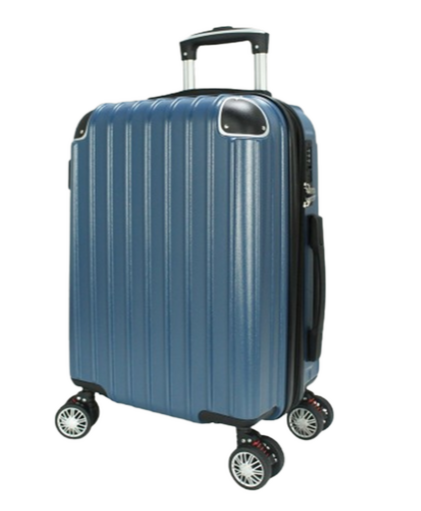 YC-eason--威尼斯護邊加固耐磨行李箱 28吋 靛藍 1入