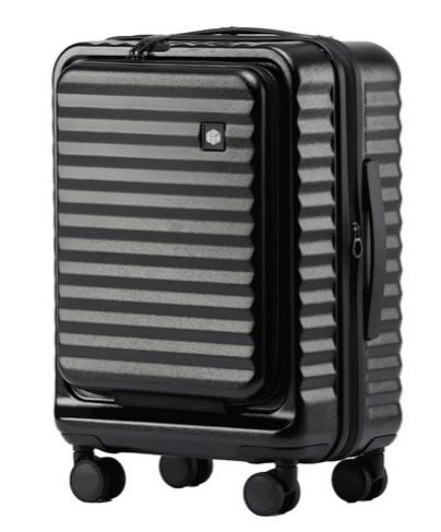 KOLKO 前開行李箱, A0221-4, 20吋, 經典黑, 1個