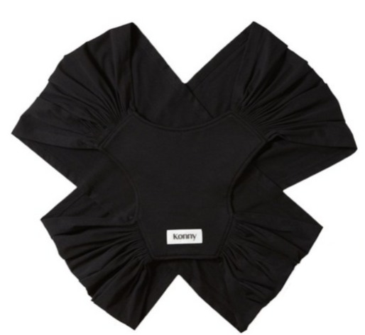 Konny 嬰兒背巾, M, 黑色, 1組