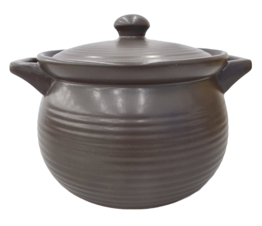 新食器台灣製陶瓷鍋, 黑色, 7.1L, 1個