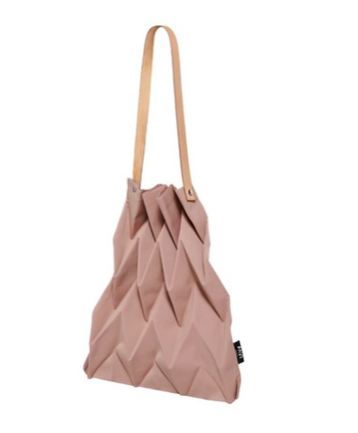 Pavi studio 褶皺肩背包, 深祼色, 1個