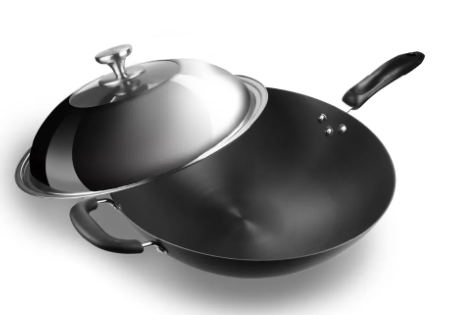 MASIONS 美心 鈦極鍋 厚釜鑄造複合金單柄不沾炒鍋/炒菜鍋 附不鏽鋼蓋 台灣製, 40cm,