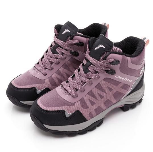 GOOD YEAR 動態防水戶外鞋, GAWO32537, 245, 紫色, 1雙