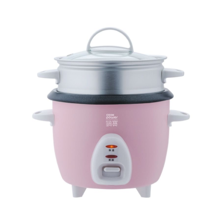 鍋寶 多功能電子鍋 3人份, RCO-3005P, 25 x 21 x 21cm, 粉色, 1.4k