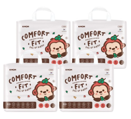 [箱裝]MOTHER-K COMFORT FIT 雲柔鎖水褲型玩睡褲 12~17kg, 特大碼 (X