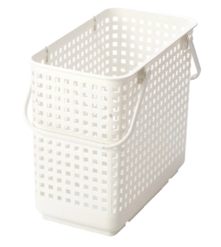 like-it 日本製收納籃洗衣籃髒衣籃, SCB-13, 冷白色, 1個