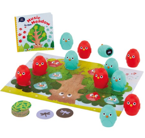 battat EDUCATION 聊育系列 科育感統玩具, 合聲鳥找搭檔, 1盒