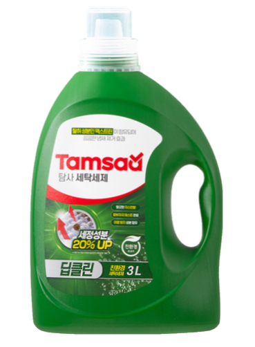 Tamsaa 高濃縮洗衣精, 3L, 1瓶