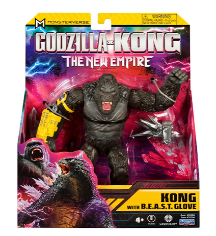 哥吉拉大戰金剛2-6吋經典公仔, 隨機出貨, 1個