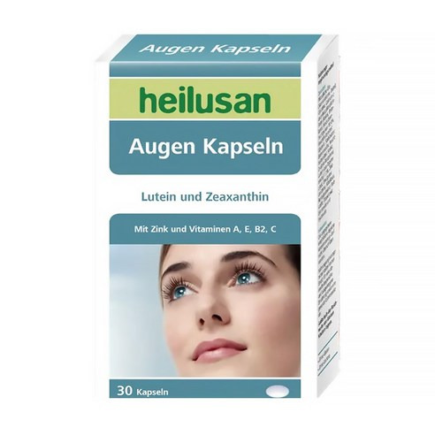 heilusan 好立善 EUREYE葉黃素複方軟膠囊, 30顆, 1盒(新配方)