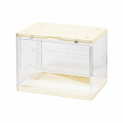 KOLKO A0001-13 公仔展示盒, 奶白色, 1個