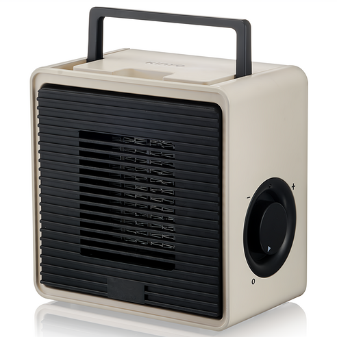 Kinyo 瞬熱陶瓷電暖器 奶茶色, EH-55, 1個