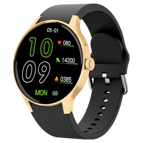 人因 心率血氧藍牙通話手錶, SW300 VK, 耀石黑, 1盒