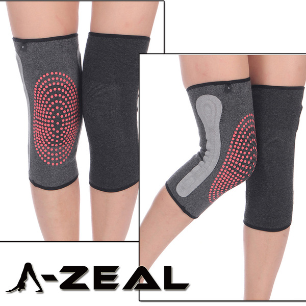 a-zeal 高效能石墨烯加壓護膝-1雙(膝蓋不適/運動防護/鎖溫保暖-7342)黑xl,1入