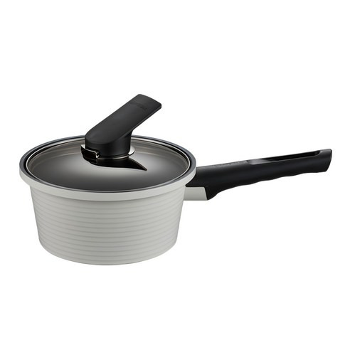 HAPPYCALL Arbor 單柄鍋, 18cm, 白色, 1個