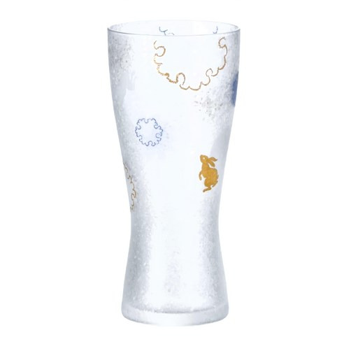 ADERIA 日本製雪兔對杯禮盒, 149 x 69mm, 透明, 310ml, 2個, 1盒