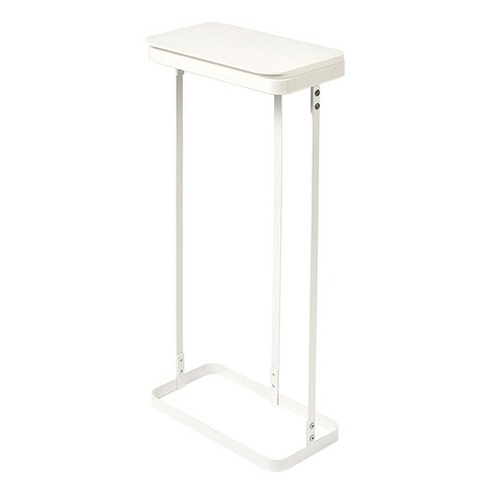 Ribbon J 復古垃圾袋架 纖巧型分類回收桶, 白色, 16*26*61cm