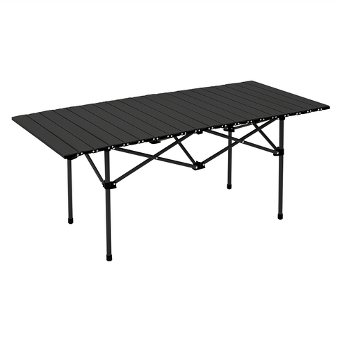 MP 蛋捲折疊桌(120加長)-黑