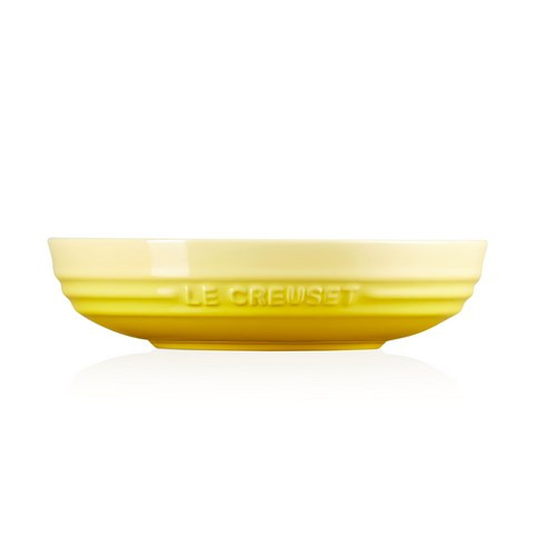LE CREUSET 圓盤, 19.2 x 19.2 x 2.2cm, 閃亮黃, 1個