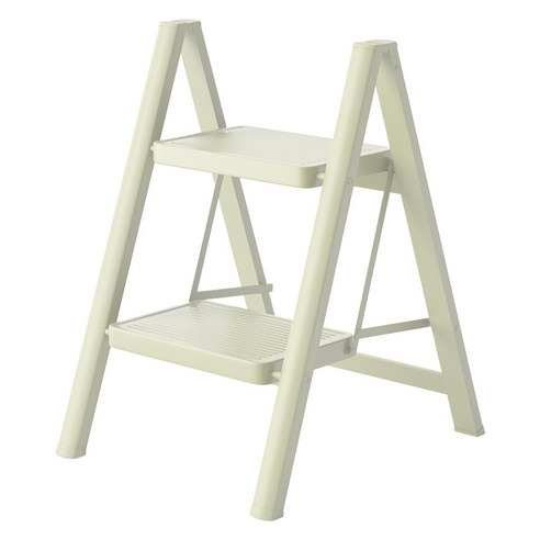 Kokkiri Living 家用折疊梯 A11 3階 白色, 1個, 39 x 60 x 76 c