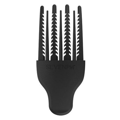 SEVENPM Real Comb髮根蓬鬆瀏海梳, 1個, 黑色
