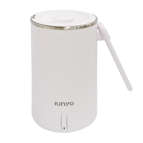Kinyo 304不鏽鋼隨行快煮壼 附電源線 + 收納袋, AS-HP65, 600ml, 580g