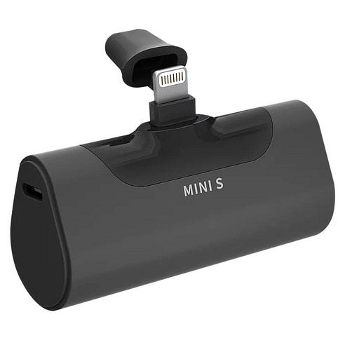 口袋行動電源, HJ-MINI S, 77 x 47 x 26mm, 爵士黑, 92g, 1個