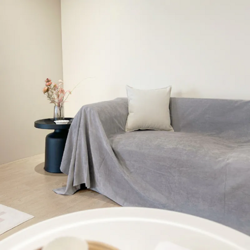 防水防貓抓沙發布, 180 x 90cm, 優雅灰, 1個