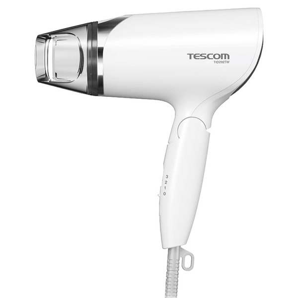 TESCOm 大風量負離子吹風機, TID292TW, 白色, 1個