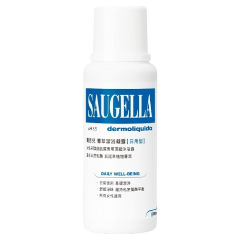 Saugella 菁萃潔浴凝露日用型, 500ml, 1瓶
