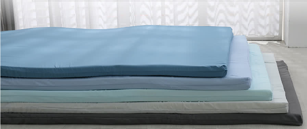 寢室安居 台灣製 3M防潑水 抗菌 + 防蹣日式記憶摺疊床墊 188 x 91cm, 單人, 5cm (顏色隨機)
