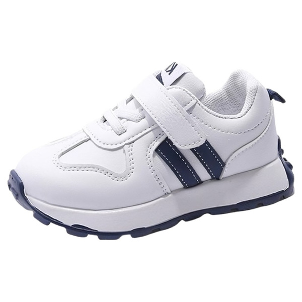 KIZTREE 兒童學齡前魔鬼氈運動鞋 XZ-554, 海軍藍, 160