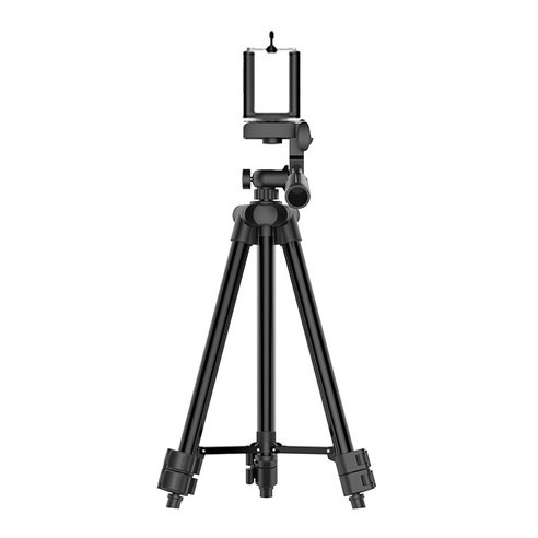 ANTIAN 多功能鋁合金雲台三腳架手機支架, XT-3120, 黑色, 1個