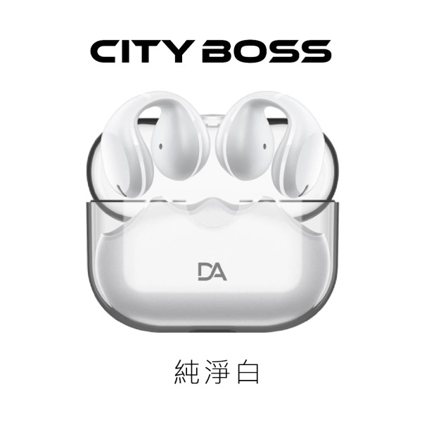 DA 耳夾式 TWS 真無線藍牙耳機, Air Pro6, 白色, 1個