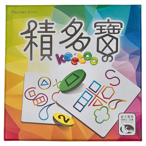 新天鵝堡桌遊 積多寶 Keetoo, 5歲以上, 2~5人, 1盒
