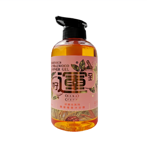 財神小舖 好運到 開運檀香沐浴露, BODY-25001, 500ml, 1瓶