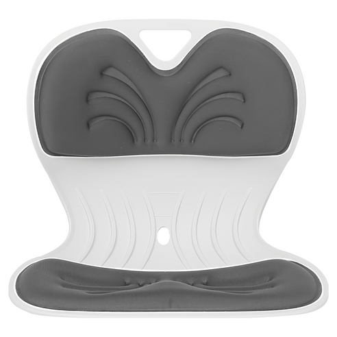 KoLIVING 曲線美姿椅墊 C50, 38 x 29 x 33cm, 灰色, 1個