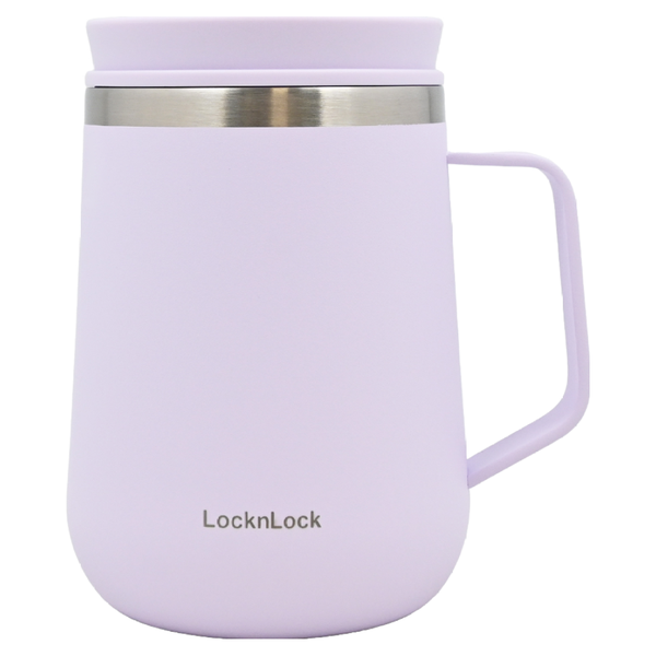 LocknLock 樂扣樂扣 Metro 不鏽鋼茶濾網保溫杯 LHC4305LVOL, 薰衣草紫,