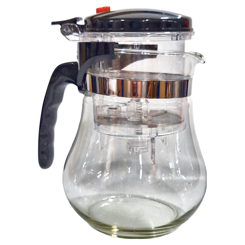 玻璃泡茶 飄逸壺 1L, 1個