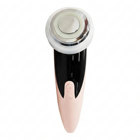 溫感淨白緊實震動按摩美容儀, K-299P, 21 x 11.5 x 7cm, 粉色, 303g,