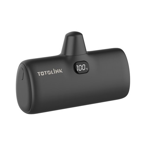 totolink 快充直插式行動電源 usb-c 81 x 52 x 27mm 98g,5000c,
