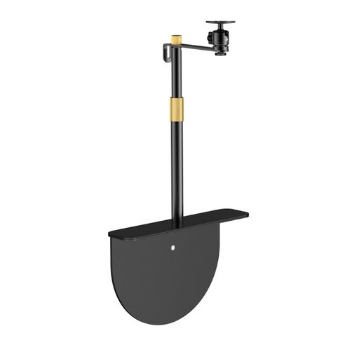 ANTIAN 桌面伸縮升降投影儀支架/投影機雲臺支架/單反相機三腳架 40cm 黑色, 單一商品,