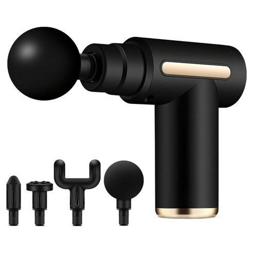 Mini輕量型便攜隨身震動式筋膜槍, 暗夜黑, 1個