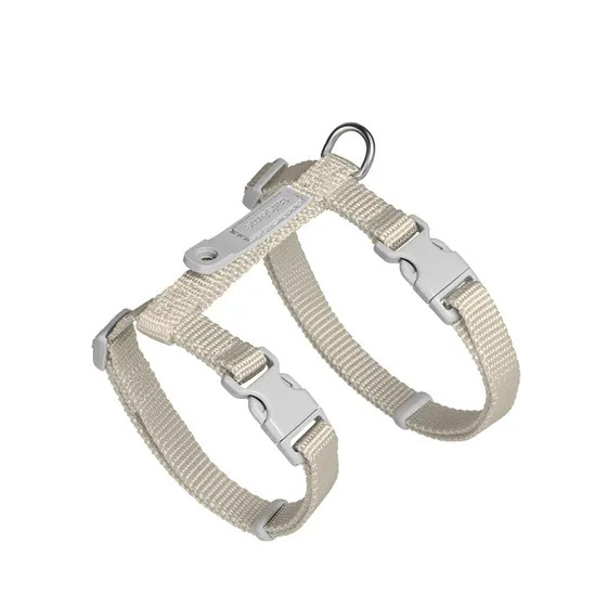 尾巴與我 新經典 貓工型胸背帶, S, 亮灰, 1件