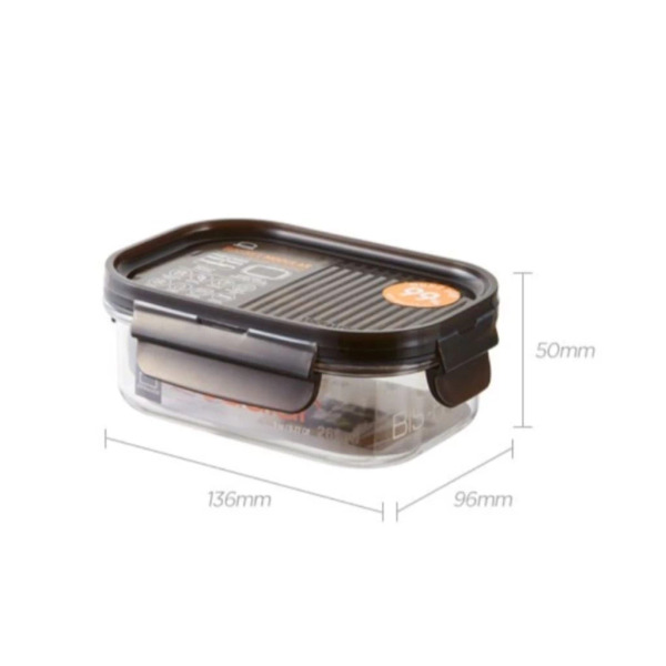 Locknlock 樂扣樂扣 Bisfree Modular 積木晶透保鮮盒 長方形, 260ml,