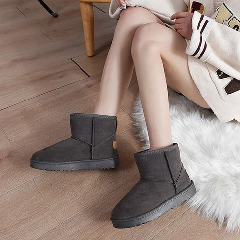 Peonist 女款經典短筒雪靴, 灰色, 240