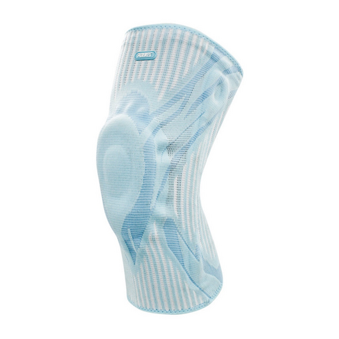 AOLIKES 奧力克斯 7730環形矽膠護膝, M, 藍色 + 藍色, 150g, 1個