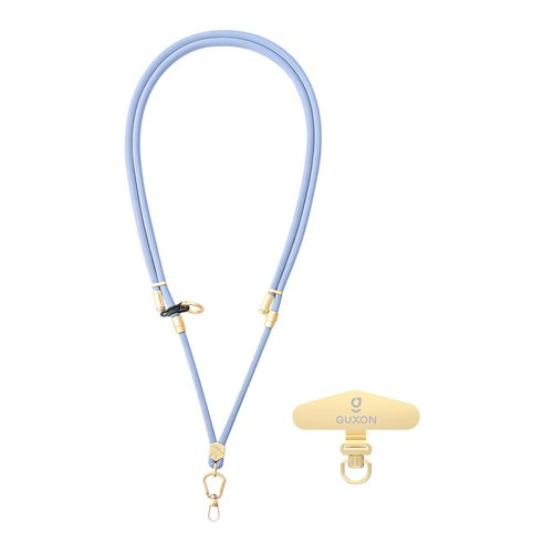 GUXON古尚 2合1兩用手機掛繩, 蒂芬妮藍, 1組