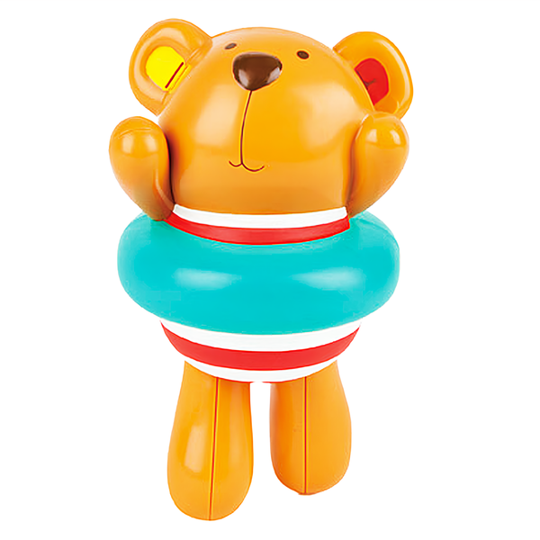 Hape 游泳泰迪熊, 10 x 9.8 x 16.8cm, 12個月以上, 150g, 1個