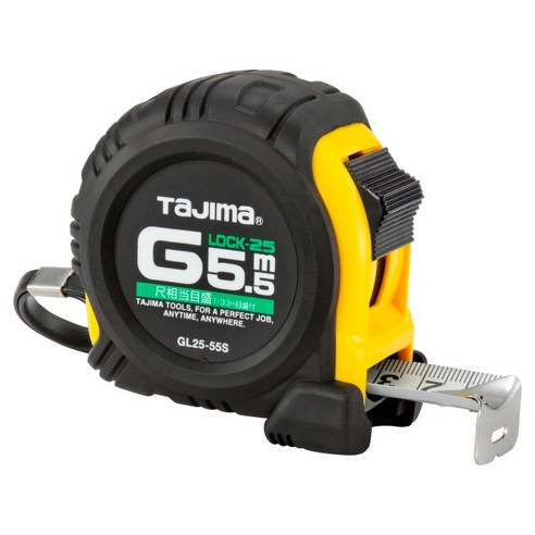 TaJIma 田島 專業包膠捲尺 公分 GL25-55BL 5.5m x 25mm, 1個